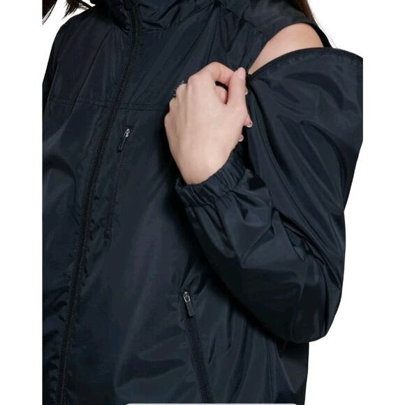 NWT Bass OUTDOOR Women’s XL Windbreaker Jacket/Vest Zip-Off Sleeves $89 - Picture 2 of 9